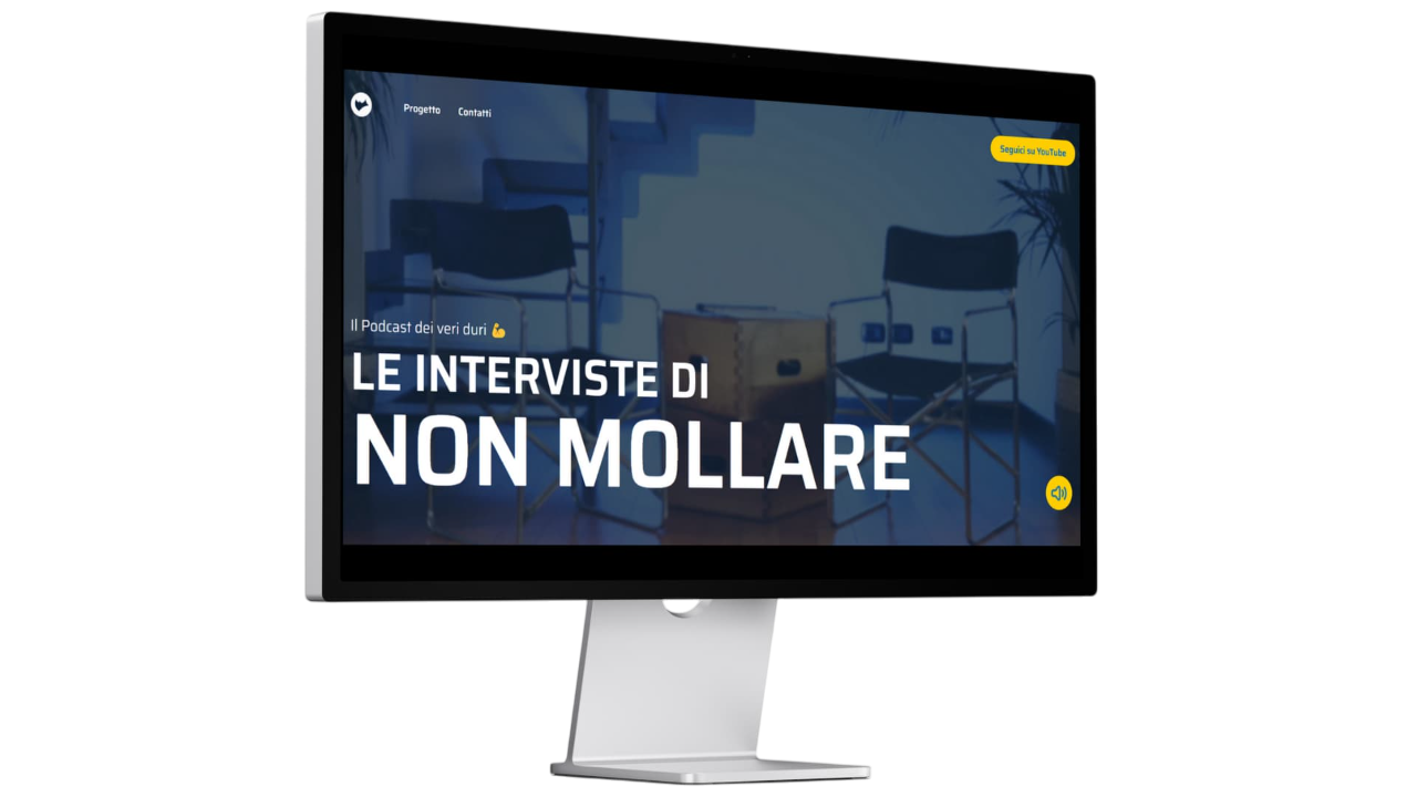 Non Mollare Mockup Non Mollare Mockup